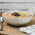 thumbnail image 1 of Tuxton VWB-260Y 26 oz Matte White Embossed Embossed Bowl, 1 of 1