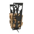 thumbnail image 1 of Curonian LRTreeBL Tree Firewood Log Rack - Black, 31.5 x 10 x 20 in., 1 of 1