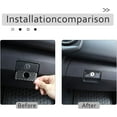 thumbnail image 3 of TINKI Fit for Tacoma 2015 2016 2017 2018 2019 2020 2021 2022 2023 Soft Carbon Fiber 3D Sticker Inner Glove Box Switch Trim Sticker Interior Car Accessories, 3 of 7