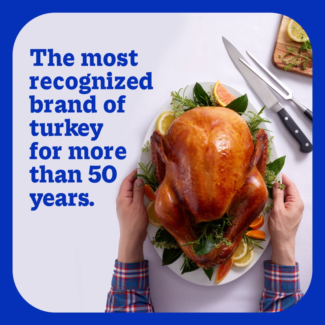 Butterball Frozen Whole Turkey, All Natural, 10-16 lbs., Serves 7-11