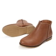 thumbnail image 2 of VitNoiva Kids Ankle Boots Side Zipper Lightweight Winter Toddler And Kids Girls Booties School Shoes, 2 of 6