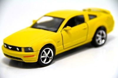 yellow mustang toy car