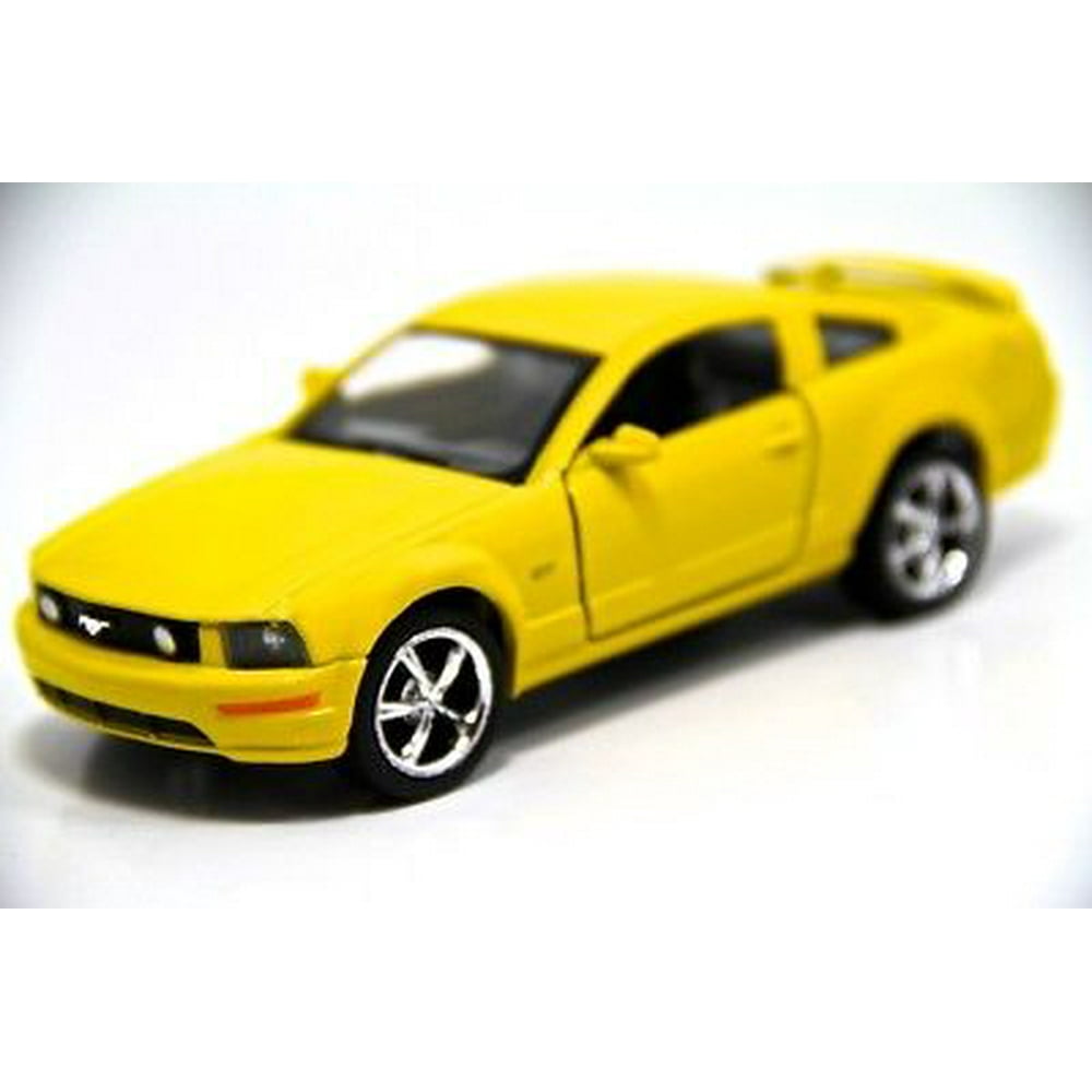 5" Kinsmart 2006 Ford Mustang GT Diecast Model Toy Car 138 Yellow