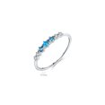 thumbnail image 4 of Sterling Silver Micro Inlaid Zircon Ring For Women Size 5 6 7 8 9 Elegant Sparkle Day To Night Jewelry Gift Idea, 4 of 9
