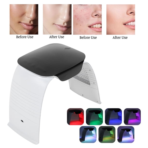 Instrumento de belleza para blanqueamiento de la piel, dispositivo de fotones para rejuvenecimiento de la piel con luz LED de 7 colores, máquina de belleza antiarrugas, diseño de próxima generación