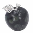 thumbnail image 1 of Pisapapeles De Manzana De Cristal, Estatuilla De Manzana De Cristal De Piedra Decorativa Multifunción Para Decoración Del Hogar, 1 of 7