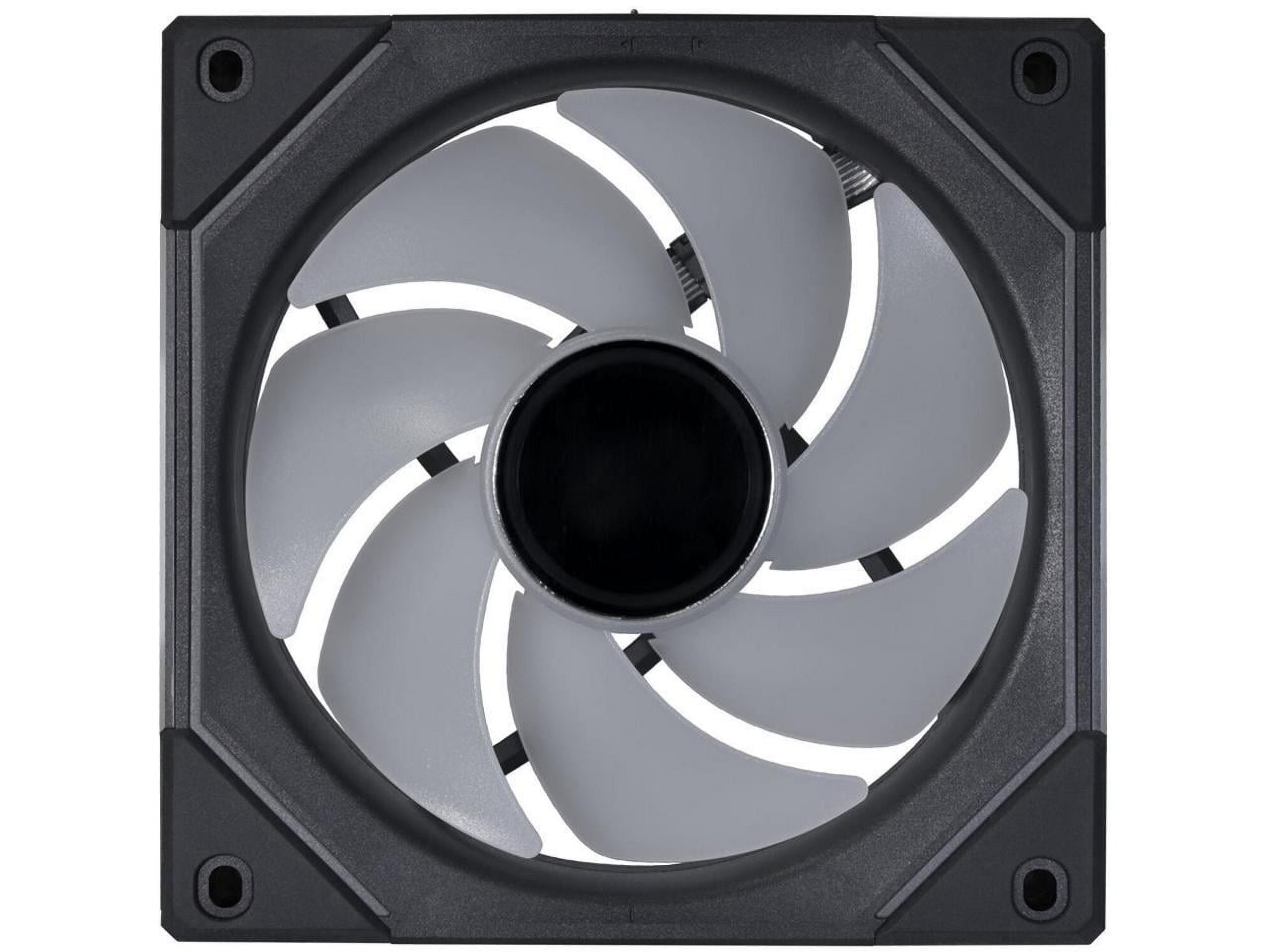 Lian Li Uni Fan SL-INF120 RGB - Pack de 3 + contrôleur - 120mm (Noir) -  UF-SLIN120-3B 