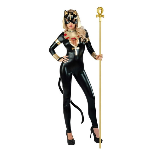 Plus Size Women's Egyptian Catsuit Costume