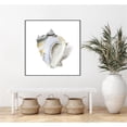 thumbnail image 3 of Giant Art Canvas  20x20 Seafoam Shell Framed in Multi-Color, 3 of 3