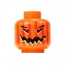 LEGO Pumpkin Minifigure Head Halloween Jack-O-Lantern