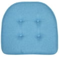 thumbnail image 6 of YouLoveIt Chair Cushion Non Slip Memory Foam Kitchen Seat Pad Non-Slip Dining Chair Pad Cushions 16" x 17", 2/4/6/12 Packs, 6 of 7
