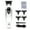 Silver, variant on Totoro Hero Hair Trimmer for Men Zero Gapped DLC TBlade Oil Head LED Display Low Noise Cordless Professional Hair Clipper Finishing Machine