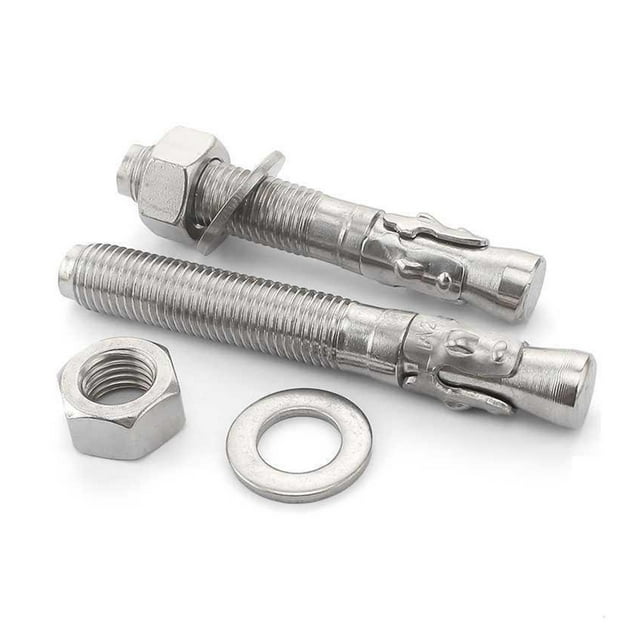 5 Pcs M6 M8 M10 M12 M16 Boulons d'Expansion en Acier Inoxydable 316 Boulons d'Ancre à Coin Type Vis Boulons d'Ancre d'Expansion, Force de Fixation Forte
