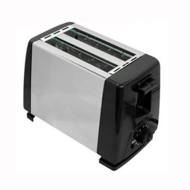 Horno para Hornear Pan 2 Rebanadas Acero Inoxidable para Pan Bagel Waffle (EE. UU.)