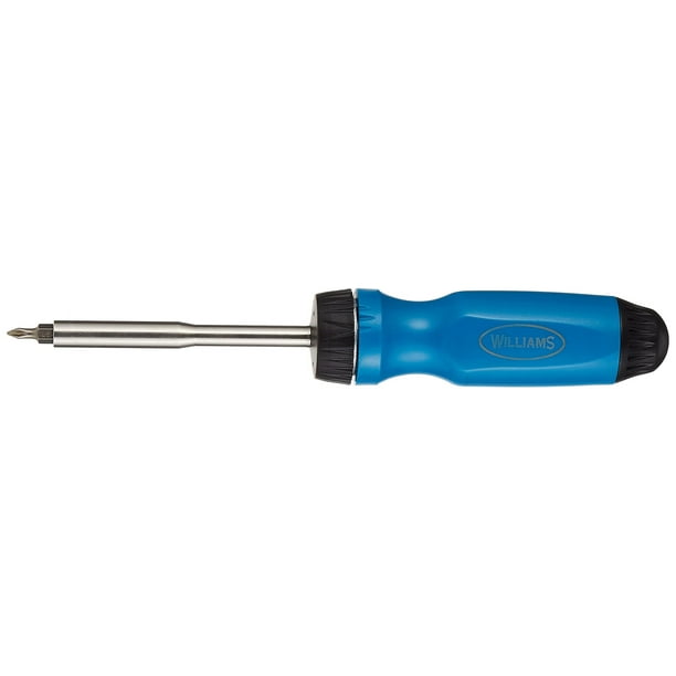 Destornillador Williams JHWWRS-1 con trinquete magnético de 23 cm con 5 puntas
