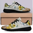 thumbnail image 3 of Today I Choose Joy Hummingbird Shoes Sneakers for Women Men Black Size 4.5, 3 of 7