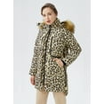 thumbnail image 2 of Orolay Women's Leopard Print Down Jacket With Windproof, 2 of 6