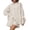 Z-Beige386, variant on JIAYUE Women 2 Piece Outfits Sets Solid Color Lapel Long Sleeve Casual Linen Blend Poplin Shirt And Shorts Button Ladies Stylish Clothing Set