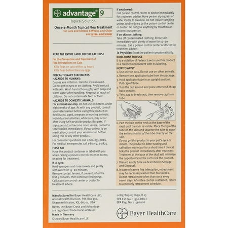 Bayer Flea/Tick Control Liquid