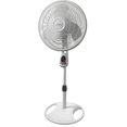 thumbnail image 1 of Pedestal Stand Fan Lasko 1646 Oscillating 16-inch White, 1 of 9