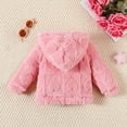 thumbnail image 7 of Utlike Girls Jacket Toddler Winter Coat Hooded Jacket Thicken Windproof Warm outerwear Regular Fit Top Activewear Size 9 Months-12 Months, 7 of 7