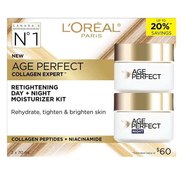 L'Oréal Paris Ensemble Hydratant Jour & Nuit - Age Perfect Collagen Expert Raffermissant