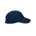 thumbnail image 4 of Top Headwear Kids Baseball Hat - Boys Girls Low Profile Cap Denim Washed, Navy, 4 of 4