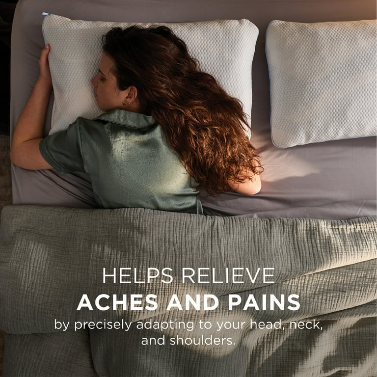 Tempur-Pedic Custom Comfort Pillow - Adjustable Firmness - Walmart.com