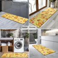 thumbnail image 2 of Golden Retrievers and Pioneer Flower Kitchen Rug Mat,Kitchen Runner Rugs Non Skid Washable,Decorative Kitchen Floor Mats for Kitchen,Sink,Laundry,17"X47", 2 of 5