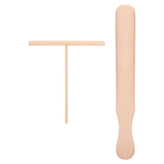 Espátula de silicona para crema, espátula grande para tartas, espátula pequeña de goma antiadherente, translúcida, 2 unidades