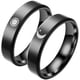 thumbnail image 1 of GOOHOCHY 1 par de anillos de promesa de acero inoxidable con forma de luna y sol a juego para él y ella, 1 of 7