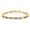 yellow gold, variant on Tennis Bracelets for Women Cubic Zirconia Bracelet 18K White Gold Plated 3MM Square Colorful CZ Dainty Jewelry Gifts 6 Inch