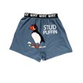 thumbnail image 3 of LazyOne Funny Animal Boxers, Blue Stud Puffin, Humorous Underwear, Gag Gifts for Men (XLarge), 3 of 7