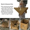 thumbnail image 6 of Yammee Portable Camping Trash Can Outdoor Folding Storage Box Large Capacity Garbage Bin Foldable Picnic Basket Easy to Carry, 6 of 12