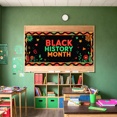 thumbnail image 5 of LUUFILx Black History Month Celebration Banner Backdrop for Events Vibrant Design Party Supplies Cultural Decorations Diversity Gathering Background Prop, 5 of 8