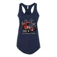 thumbnail image 2 of Ford Model T Roadster 1923 Old School Ride Classic Vintage | Womens Cars and Trucks Jersey Racerback Tank Top, Navy, Small, 2 of 4