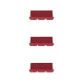thumbnail image 1 of VONKY Coussin de Balançoire d'Extérieur en Polyester pour une Housse de Balançoire Facile et Imperméable Housses de Coussin de Balançoire Facile à Grand Application Rouge Vin Ensemble de 3, 1 of 6