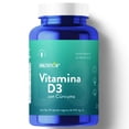 thumbnail image 1 of VITAMINA D3 LIV NUTRITION CON CÚRCUMA FRASCOCON 30 CÁPSULAS VEGANAS., 1 of 7