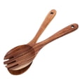 thumbnail image 5 of HONITANO 1 Set Salad Utensils Fork And Spoon Set Acacia Wood Ideal For Tossing Serving Salad, 5 of 8