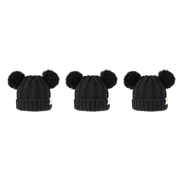 Qarigey Gorro con giro de frita, diseño de doble capa, gorro con forro cómodo, gorros de gran elasticidad, hermoso regalo para Type1 NO1