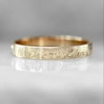 thumbnail image 2 of Mother Love Birth Engraved Rings Name Band, Flower Stacking Ring, Everday Jewelry, Birthday Gifts for Her, New Mom Gifts, Mothers Day Gifts, 2 of 2