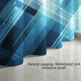 thumbnail image 5 of 72x72 Inch Fabric Shower Curtain Waterproof Polyester, Abstract Geometric Print, 5 of 6