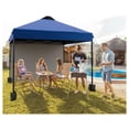 thumbnail image 2 of 10x10 Pop Up Canopy with Sidewalls for Outdoor, Portable Canopy with One Push Setup, Easy Set-Up Waterproof Tent for Outdoor Party, Sun Shade for Wedding Backyard Garden Event, 2 of 8