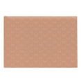 thumbnail image 1 of Peach Cutting Board, Flower Ornate Pattern Nature Inspired Image with Soft Color Spring Summer Foliage Print, Decorative Tempered Glass Cutting and Serving Board, Large Size, Peach, by Ambesonne, 1 of 1