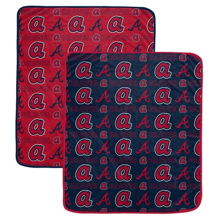 Pegasus Atlanta Braves 60- x 70- Home & Away Two-Piece Blanket Set