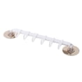 thumbnail image 2 of opvise Strong Adhesive Wall Mounted 6-Hook Kitchen Bathroom Hanger Storage Rack Holder White, 2 of 8