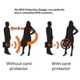 thumbnail image 5 of Leather Passport Holder Wallet Cover Case RFID Blocking Travel Wallet, 5 of 5