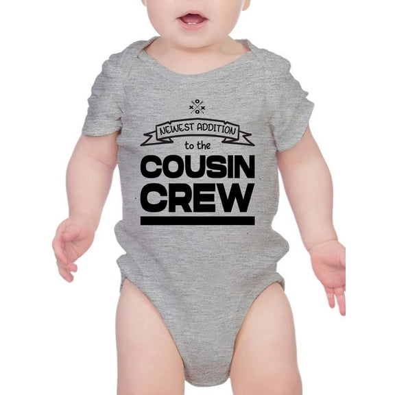 Cousin Crew New Addition Bodysuit Infant -Smartprints Designs, 6 Months