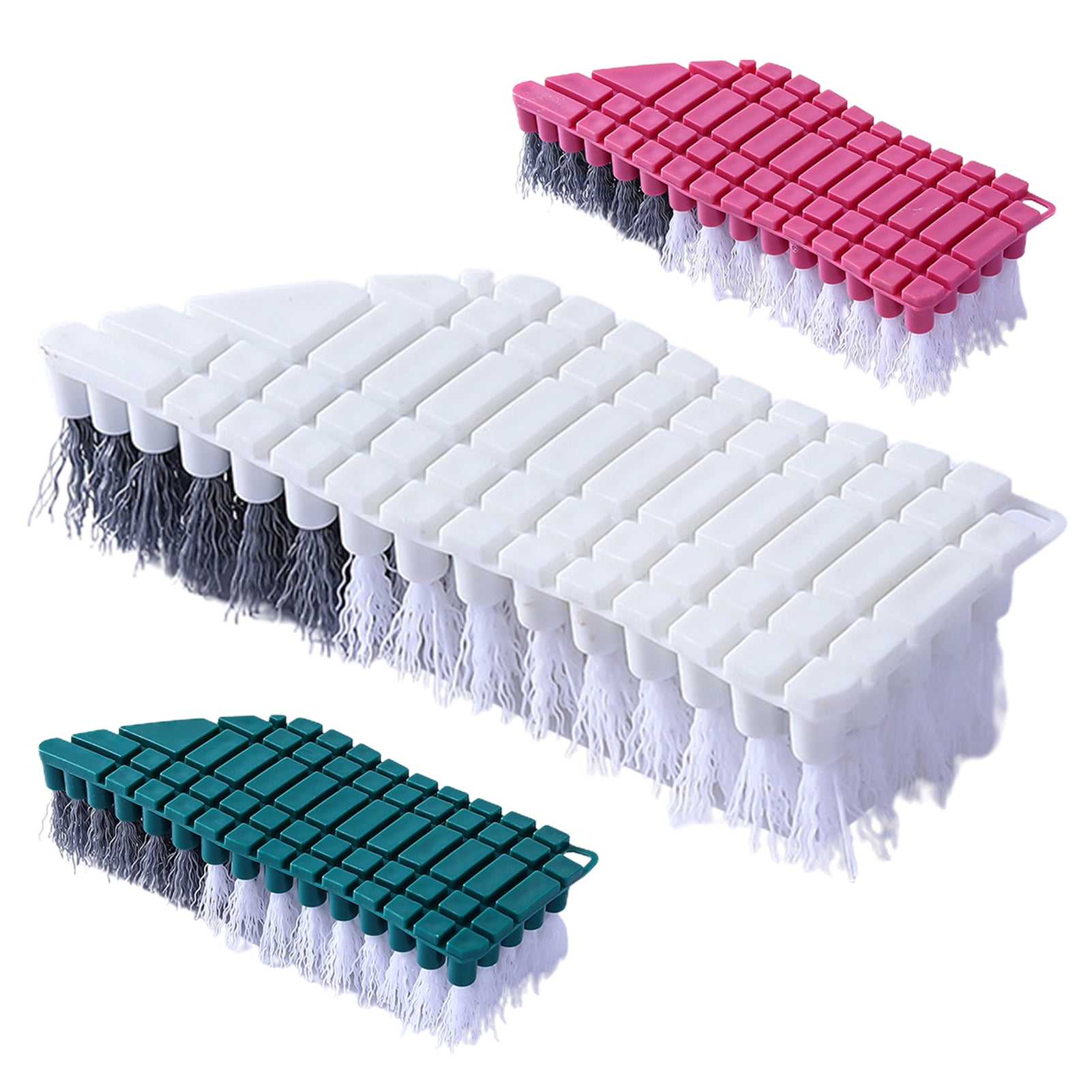 Travelwant Scrub Brushes for Cleaning Shower,Stiff Bristles Brush Cleaning Brushes for Household