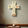 thumbnail image 5 of 9.8" Nativity Wall Cross Set with Christmas Story - Hand-Painted Holy Family Statue for Catholic Homes, Rooms, Churches & Religious Gift Giving (Cream), 5 of 10